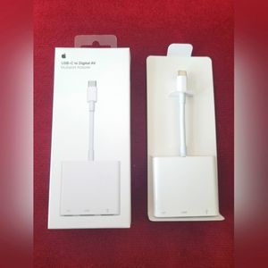 Apple - USB Type-C Digital AV Multiport Adapter - White